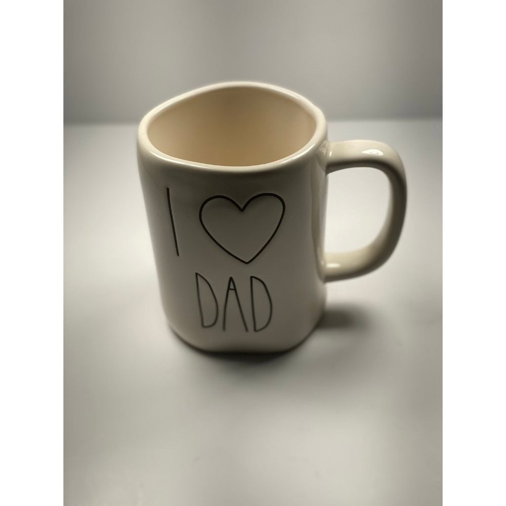 New Raw Dunn "I Love Dad" Mug